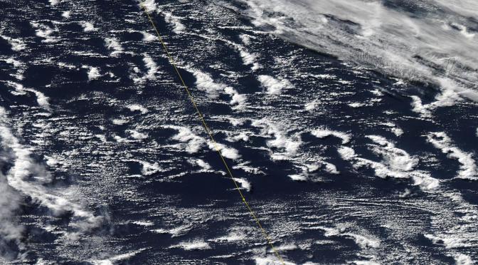 Mesoscale cloud arcs over the Southern Ocean